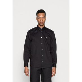 5067619 Carhartt MADISON SHIRT - Shirt black/wax