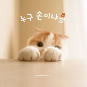 누구 손이냐옹