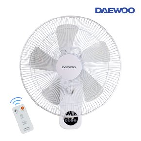전자식 벽걸이 리모컨 선풍기 DEF-KW616EA