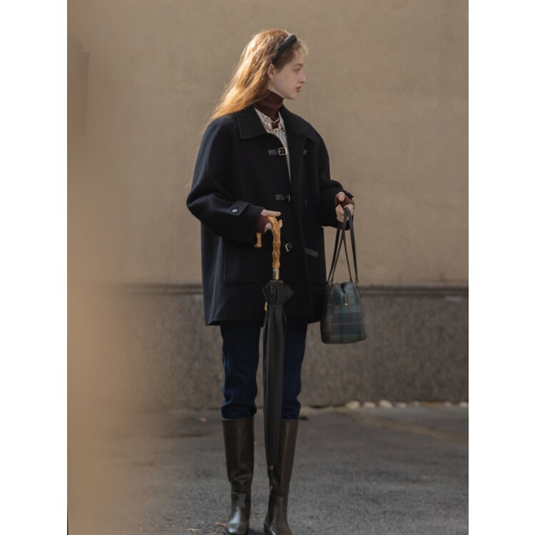 ジャケット・アウター CAEL handmade wool buckle short coat il_1080xN.4329364062_96fw.jpg