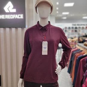 HC28 필써플셔츠칼라우먼티셔츠 여성 봄가을 기능성 캐주얼티셔츠 RE (S30273055)
