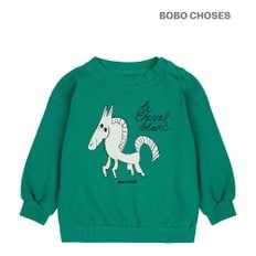 보보쇼즈 24ss 유아복 르 체발 맨투맨 셔츠 124RB001