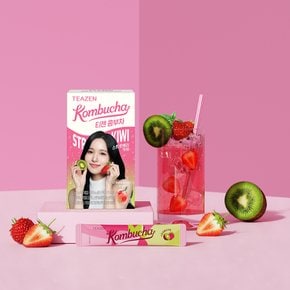 [본사 직영] 티젠 콤부차 스트로베리키위 10스틱