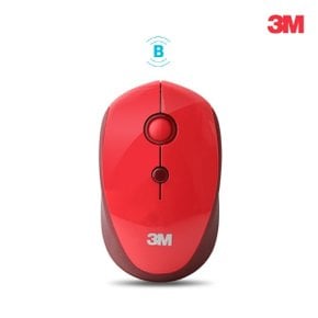 3M 무소음 무선마우스 B270 (레드)