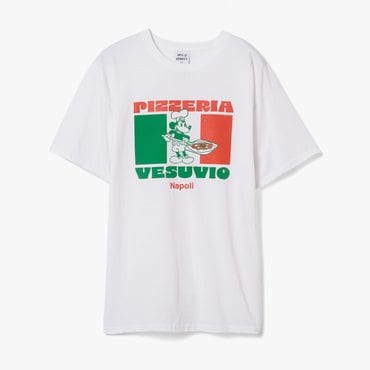 샌프란시스코마켓 WILD DONKEY 와일드 동키 VESUVIO TSHIRT WHITE WIE2M60002A00