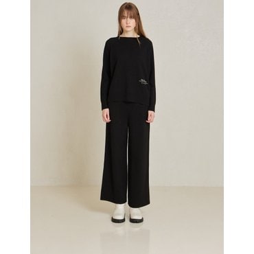 NICE CLAUP 울 블렌드 라운드 풀오버[N244PWK905]