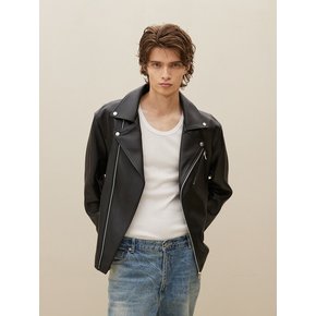 COWHIDE RIDER JACKET