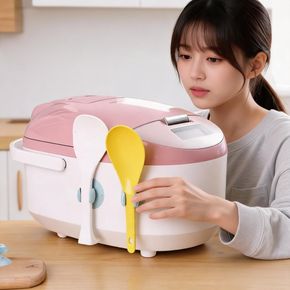 밥주걱 거치대 실리콘 부착형 홀더 주방용품 집들이 선물 데일리
