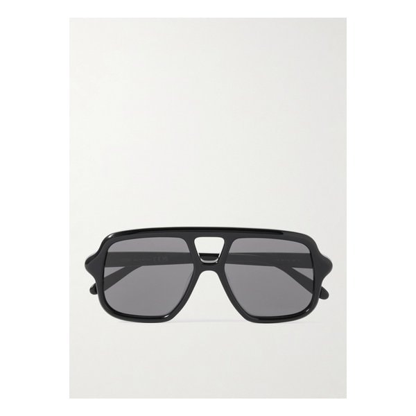 에비에이터 스타일 아세테이트 선글라스 블랙 46376663162887315