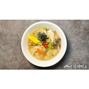 [우정제면소] 맑은해물맛 수제비 12인분세트 (생수제비2kg+스프12봉)