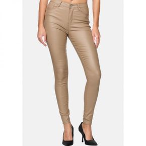 4425889 Elara KUNSTLEDER HOSE - Trousers braun