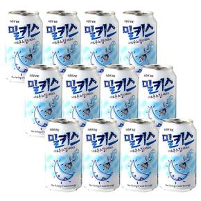 롯데칠성 밀키스 340ml 뚱캔 12입