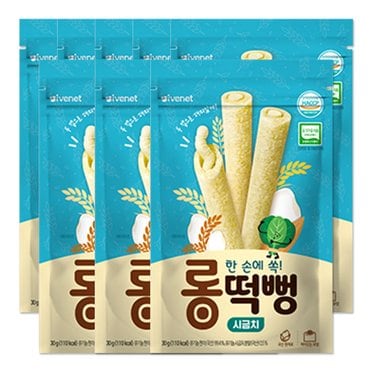  아이배냇 롱떡뻥 시금치 30g 8개