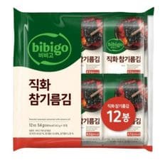 비비고 직화 참기름김 4.5G X 36개