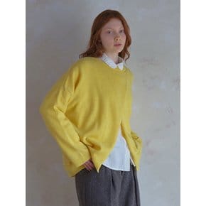 Pocket merino wool round knit