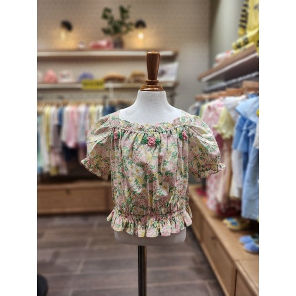 [파주점] 리틀그라운드(PK)룰라비- 퍼프소매블라우스 7531231201