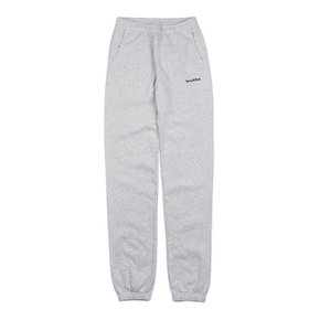 웰니스 클럽 스웨트 팬츠 WELLNESS CLUB FLOCKED SWEATPANT HEATHER GRAY BLACK