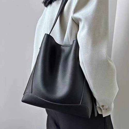 쏘울백 / 쏘울백 천연소가죽 쥬드 데일리 쇼퍼 숄더백 (6color)