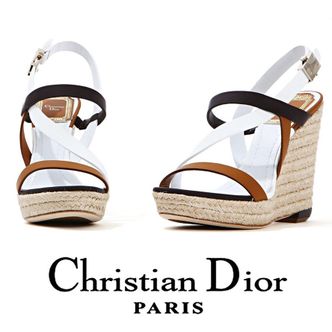 DIOR 크리스찬 웨지힐 스트랩 샌들 KCE621 MCA 02D 2671455049 14126363