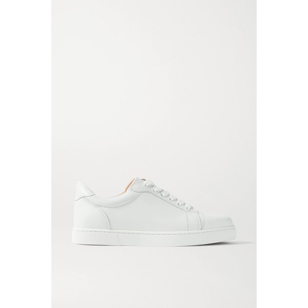 Vieira Leather Sneakers 화이트