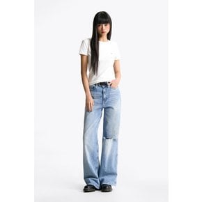 여성 스트레치 저지 티셔츠 T32F1TTO05TWT2 TOMMY JEANS