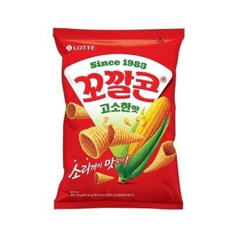  롯데 꼬깔콘 고소한맛 134g X10개