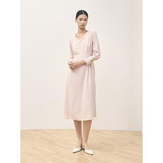 이사베이 투 웨이 핀턱 롱 원피스 (VKOAC2509)