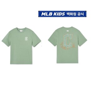 24SS 7ATSM0643-45KAL[KIDS]모노그램 캠핑 빅럭스 티셔츠 클리블랜드 가디언스