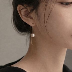 PE7담수 7-7.5mm 14K드롭귀걸이