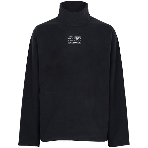 [부산점] MM6X살로몬 25FW 블랙 테크니컬 플리스 긴팔 티셔츠 SH0NH0019 M20140 899