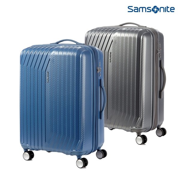 [Samsonite] 쌤소나이트 CARSON 25인치 화물용(챠콜/블루) - SSG.COM