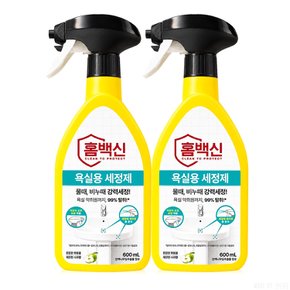홈백신 욕실용 세정제 600ml x 2개 ~ 물때 비누때 강력세정