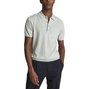 5039622 Reiss Ralphy Linen-Blend Polo Shirt