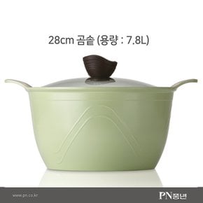 풍년 ih라면 뚝배기 찌개 국 냄비 예쁜 포시아 28cm 곰솥