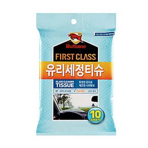 불스윈 유막제거 물수건 차량 유리세정티슈 10