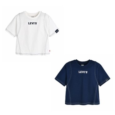 리바이스키즈 V252TS160P, V252TS360P - LVC스티치루즈핏반팔티셔츠