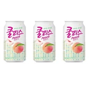 캔음료 동원 쿨피스 복숭아맛 350mlx24개