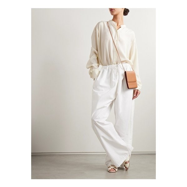 휴버트 코튼 포플린 와이드 팬츠 1647597335461261