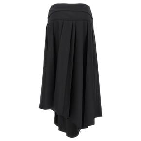 오프 화이트 Womens Skirt OWCW006F23FAB00210001000 Black