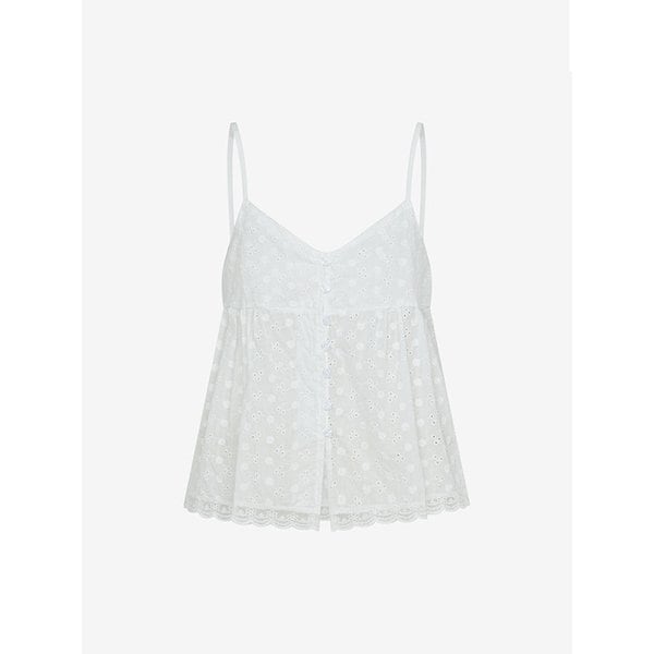 레이스 펀칭 뷔스티에 블라우스 (TKBAF2462)