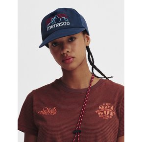 Mountain Logo Cotton Cap_Navy