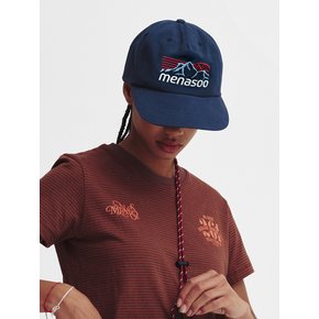 Mountain Logo Cotton Cap_Navy