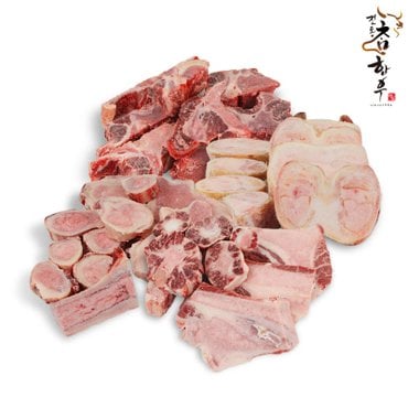 전통참한우 사골2kg+잡뼈2kg+우족2kg+꼬리반골2kg 총 8kg (몸보신/곰탕용)