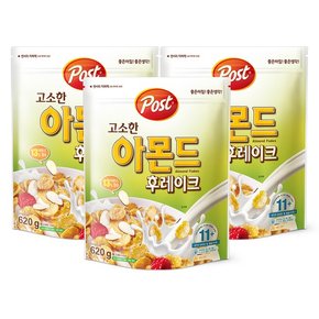 포스트 아몬드 후레이크 620G X3