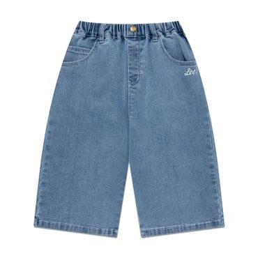 Lee Kids 6부 데님 팬츠 인디고라이트 LK2502IS70IL