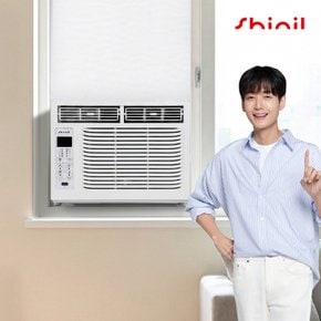 신일 창문형 미니 에어컨 소형 저소음 실외기 없는 셀프설치 벽타공x 친환경 냉매