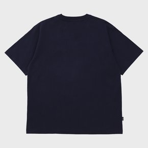 SMALL LOGO ESSENTIAL T-SHIRTS [NAVY]