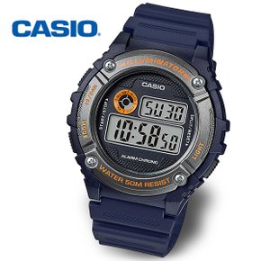 [정품] CASIO 카시오 전자 학생시계 군인시계 W-216H-2B