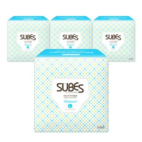 슬리머 육아템 일회용 밴드형 기저귀 대형(L) 96매