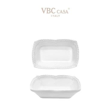 VBC까사 [정식수입]VBC까사 메를레토 사각찬기 화이트 13cm : VB10485-1